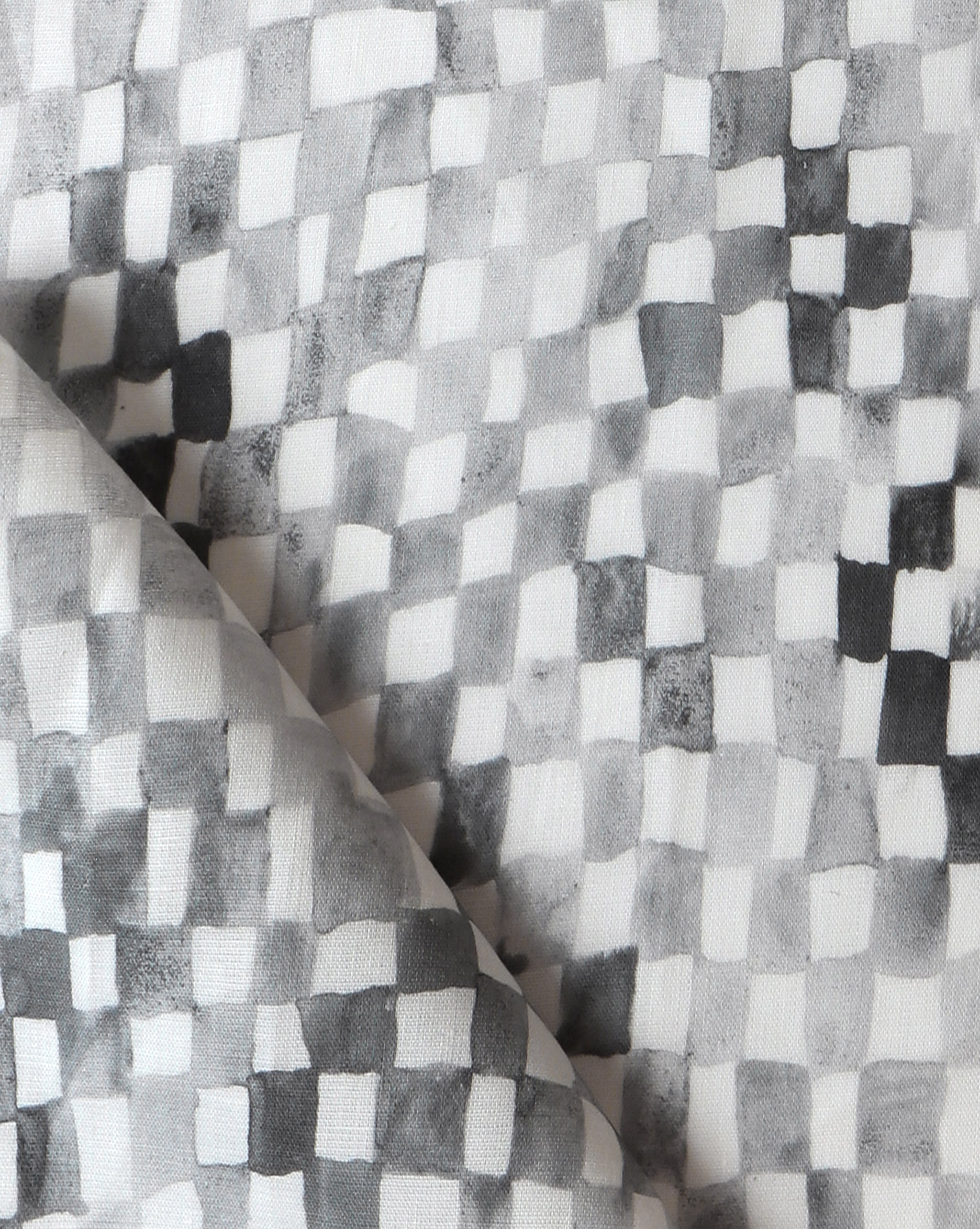 Chess Pattern Fabric Chess Fabric Grey – Eskayel