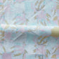 Yaya fabric in Brisa — beach-themed graphic botanical fabric in turquoise, taupe, and light pink | Eskayel