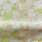 Yaya fabric in Limeade — beach-themed graphic botanical fabric in light yellow, lime green, and peach | Eskayel