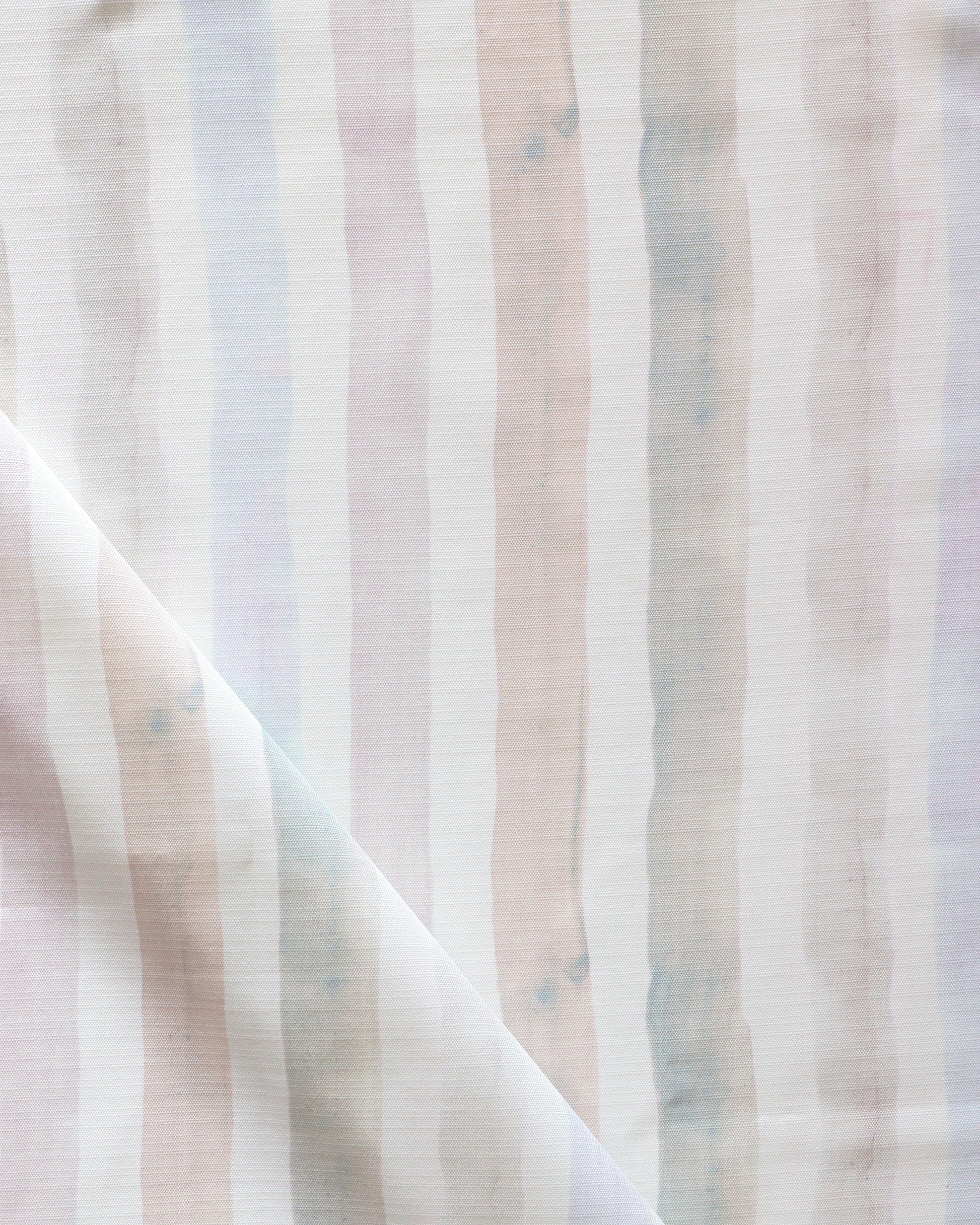 A close up of the Gradient Stripe Performance Fabric Pink Island