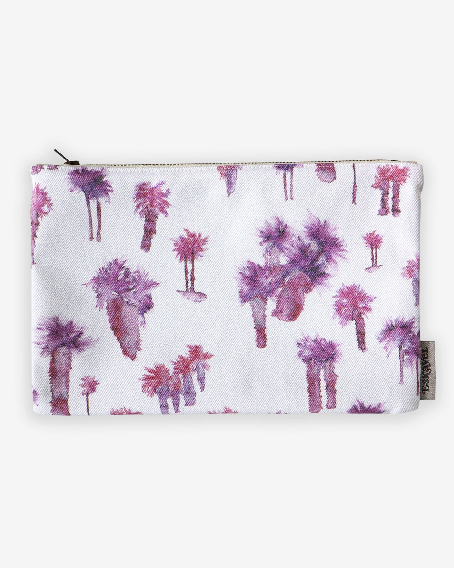 Perfect Palm Pouch||Persimmon