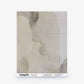 A sample order of Arcos Silk Sample||Sol wallpaper, featuring soft, muted grey and beige tones with abstract watercolor-style patterns on a white background.