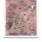 Printed on silk and backed with paper, Atoll in Coral is an Eskayel wallpaper providing a palette in pink and red.