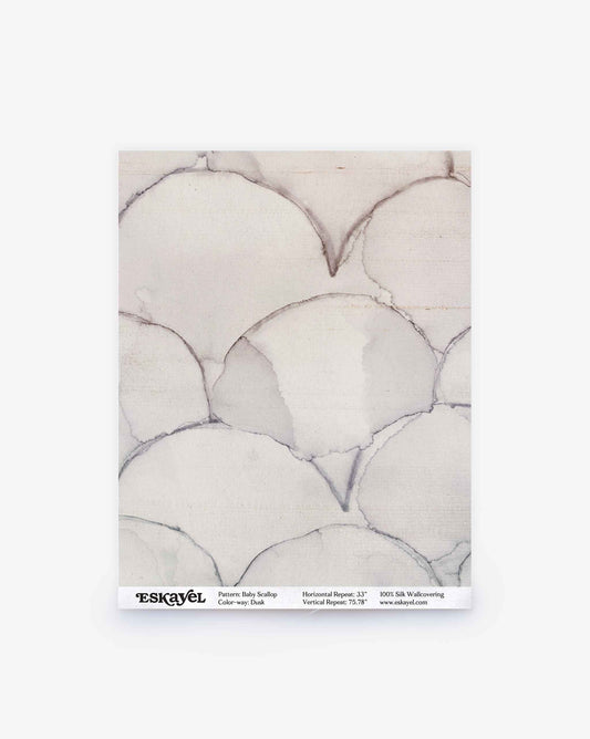 Order the Baby Scallop Silk Sample||Dusk to see its soft gray scallop pattern. View details and order your sample below.