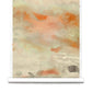 Eskayel’s Empyrean mural in the orange-based Sol colorway comes on 100% silk backed with paper.
