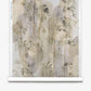 Papaya Arc Silk Wallcovering features a hand-painted, watercolor-style pattern of tall papaya trees layered over soft, rounded abstract shapes in neutral earth tones.