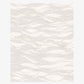 Cascade rug in Arctic – A hand-knotted custom rug in an abstract flowing pattern using neutral shades of light grey and white | Eskayel