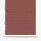 Wallpaper roll image of watercolored Alhelí Rubra, a tiny repeating pattern inspired by tropical living, in the brown-based colorway | Eskayel