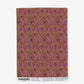 Wallpaper swatch of Alhelí Rubra wallpaper, a tiny brown-based repeating pattern inspired by tropical living | Eskayel