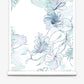 A luxury Belize Blooms Wallpaper in Jardin with watercolor floral design on wallpaper.