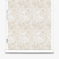 Eskayel’s Crochet Lace wallpaper in Ricotta is a micro-print of flowers in a cream palette. 