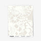 A swatch of Eskayel's Nonna’s Lace pattern which is a non-repeating large-scale wallpaper that can be laid out as a mural.