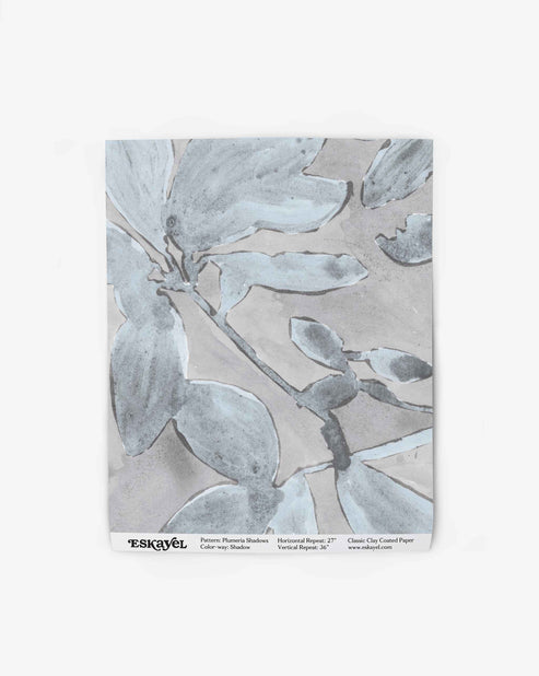 Plumeria Shadows Wallpaper Sample||Shadow – Eskayel