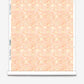 Yaya wallpaper in Grapefruit on a roll — beach-themed graphic botanical fabric in pale peach with highlights of light yellow | Eskayel