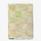  Yaya wallpaper in Limeade as a swatch — beach-themed graphic botanical wallpaper in bright yellow, lime green, and peach | Eskayel