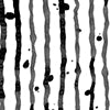 Drippy Stripe Fabric||Slate