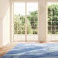 Loosely based on the playful lines of a jigsaw puzzle, Eskayel’s Pieces rug in Sky and Sun features yellow, orange, and blue.