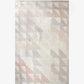 Triangle Checks Hand Knotted Rug 5' x 8'||Sol
