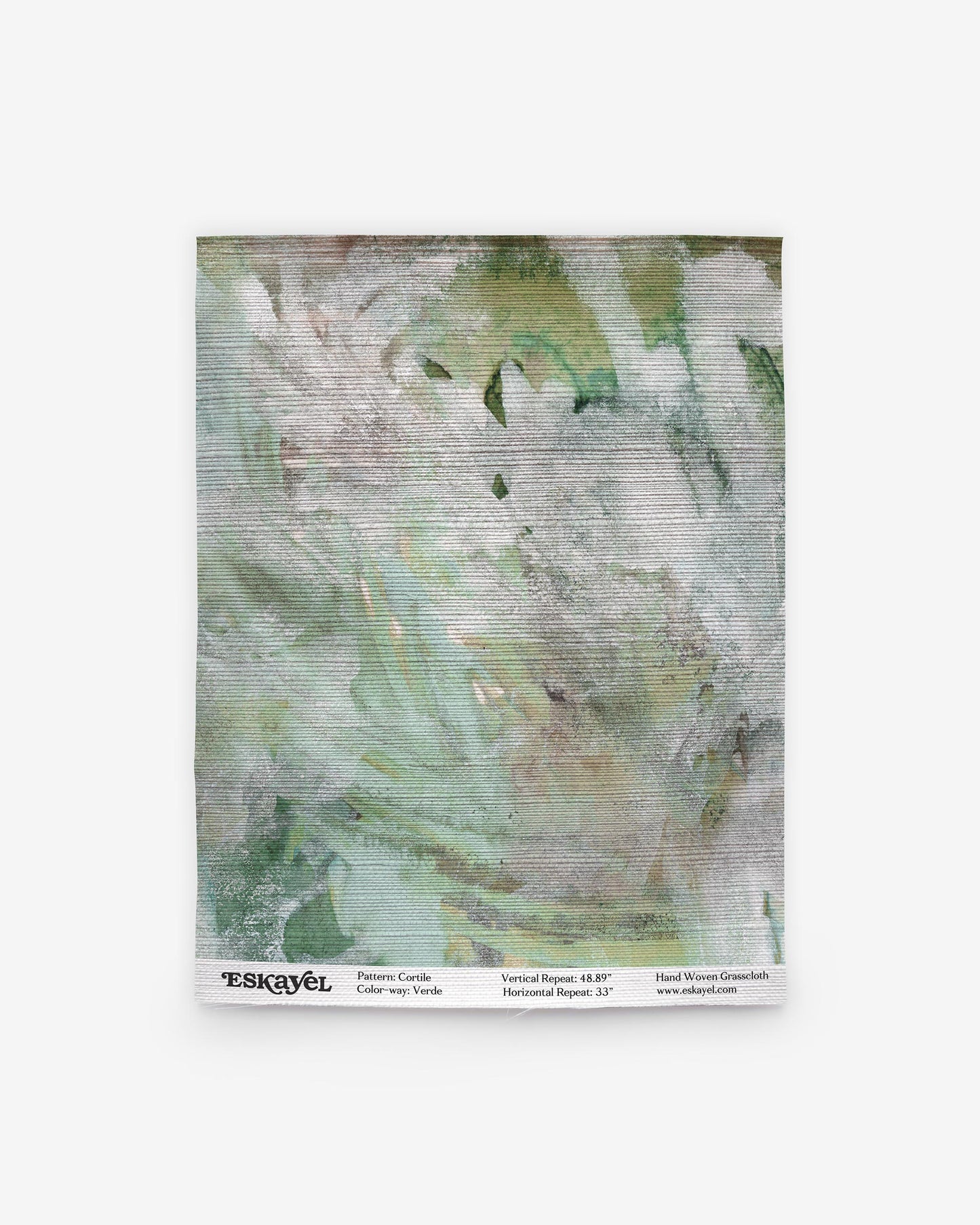 Cortile Grasscloth||Verde