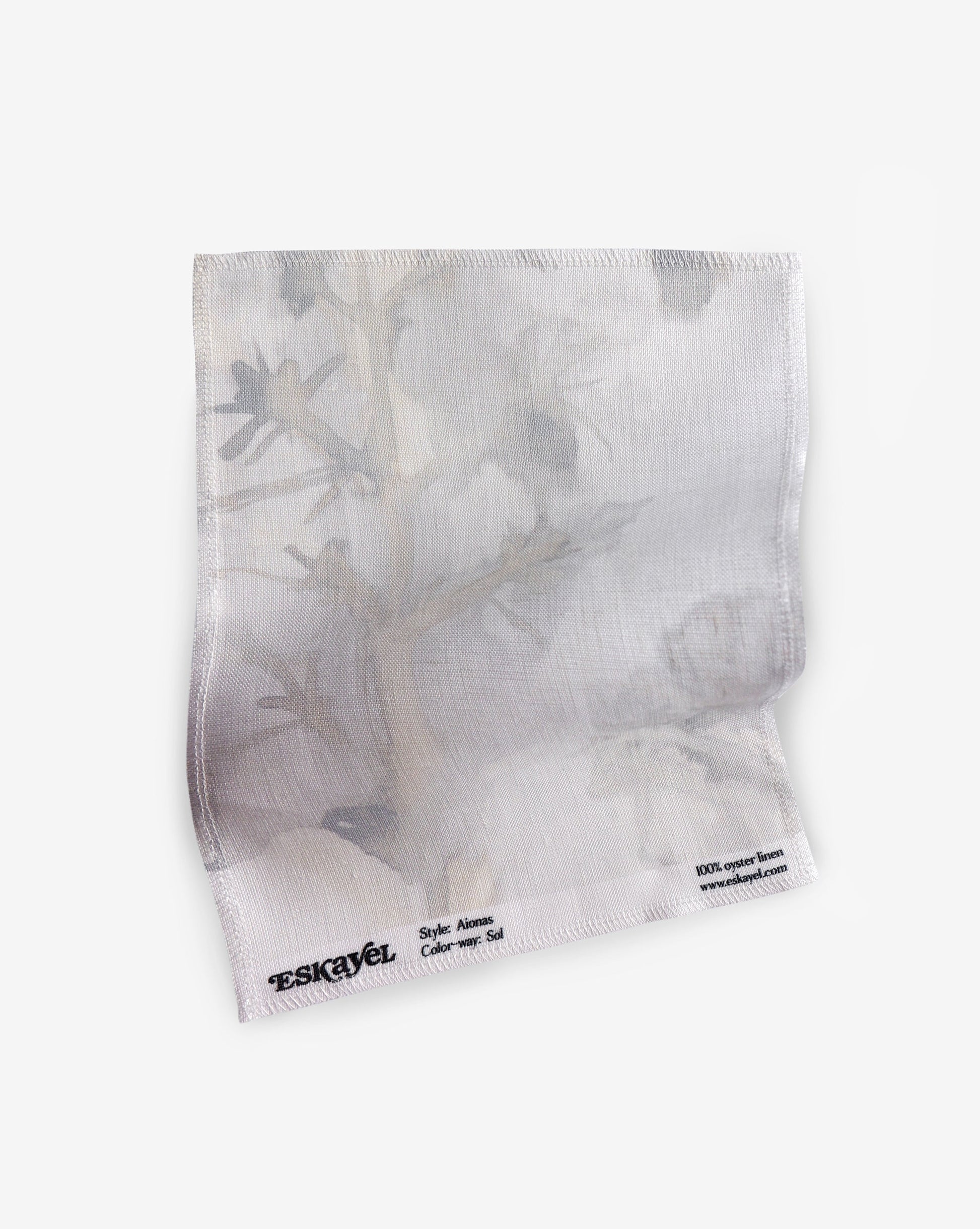Order a Aionas Fabric Sample||Sol handkerchief with flowers on it.