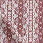 A red and white Bali Stripe Fabric with a geometric pattern offers a high-end and luxurious look