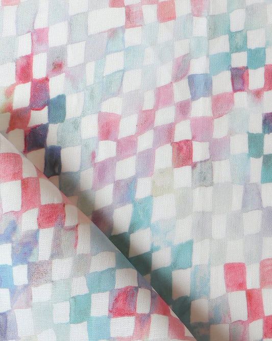 A close up of Chess Fabric, perfect for high-end interior design or custom projects
