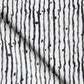 Eskayel's signature inky style emerges on a white background with Drippy Stripe Fabric||Slate.