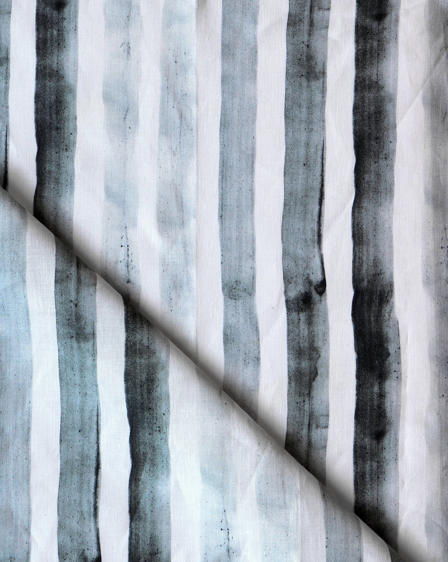 A close up of a Gradient Stripe Fabric Slate