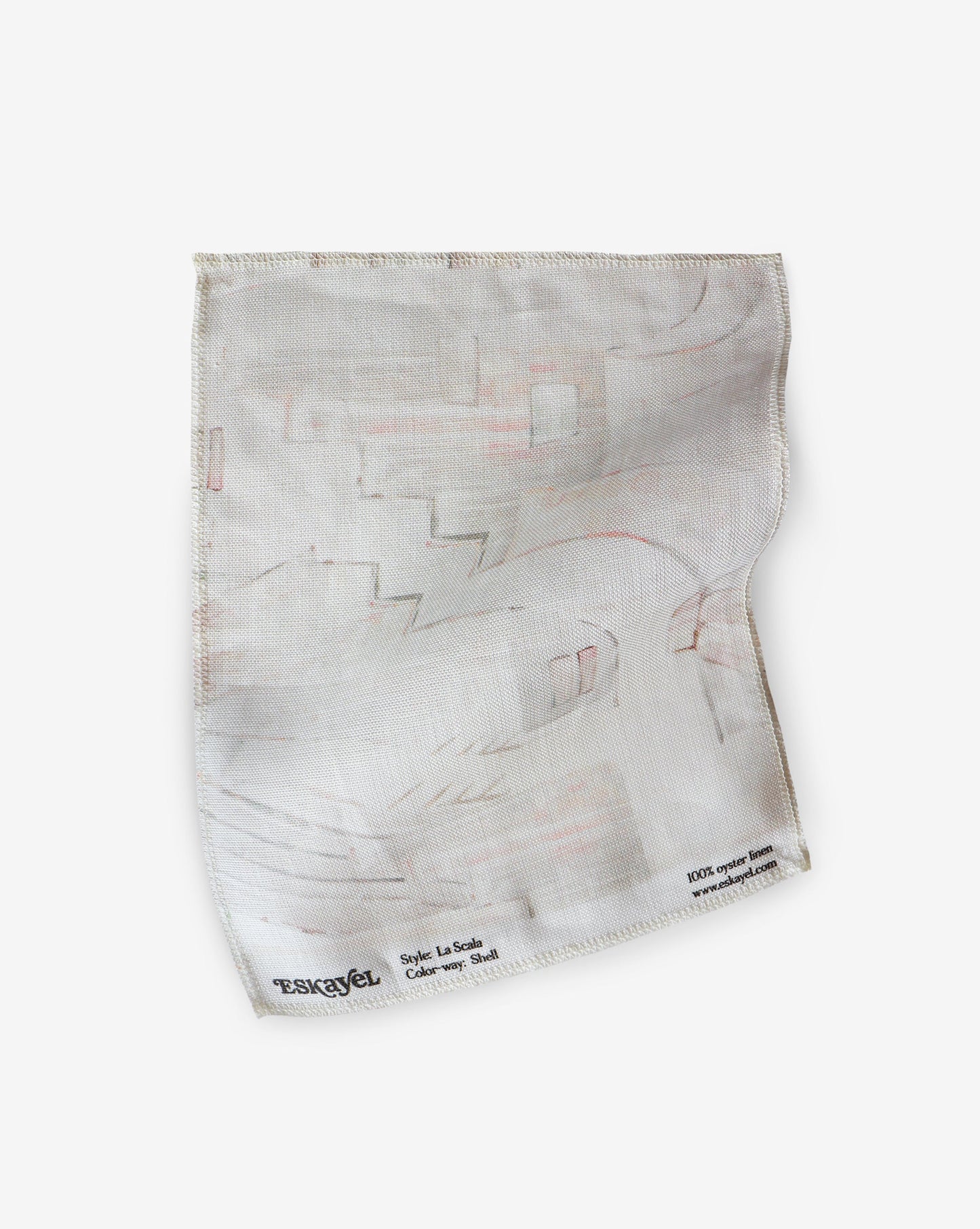 A La Scala Fabric Sample||Shell with a map on it can be ordered as a sample.
