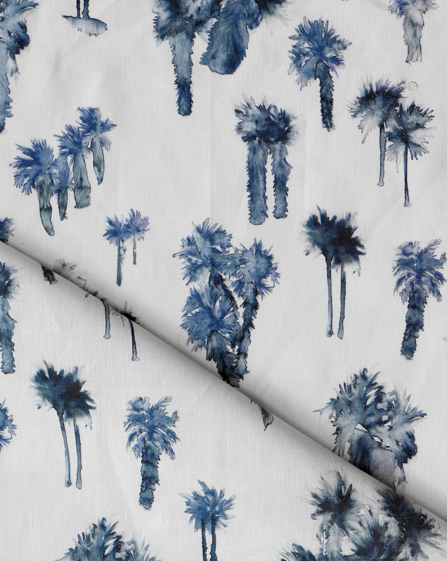 Perfect Palm Fabric||Midnight