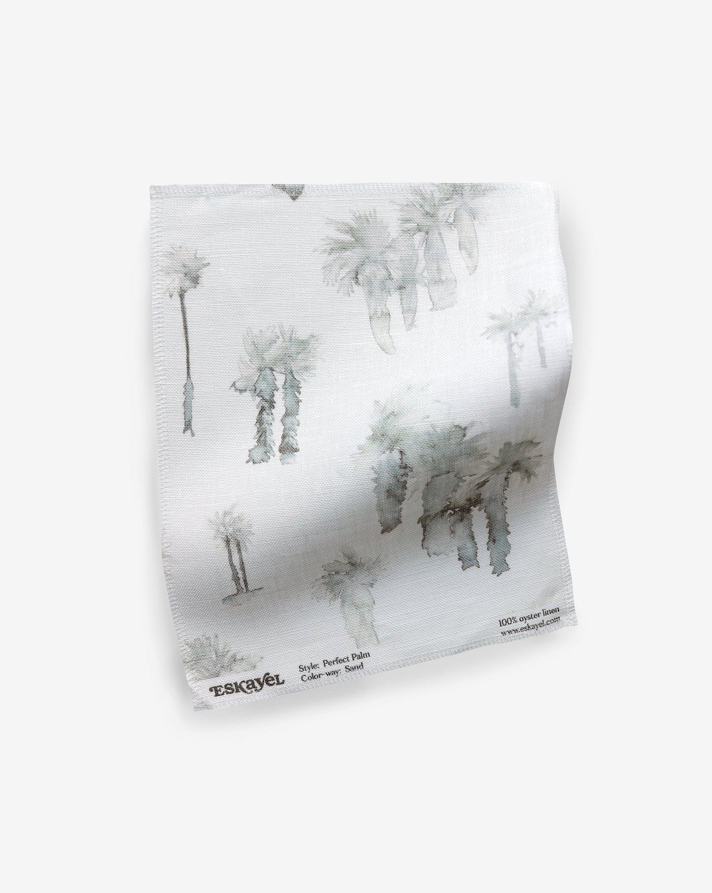 Perfect Palm Fabric||Sand