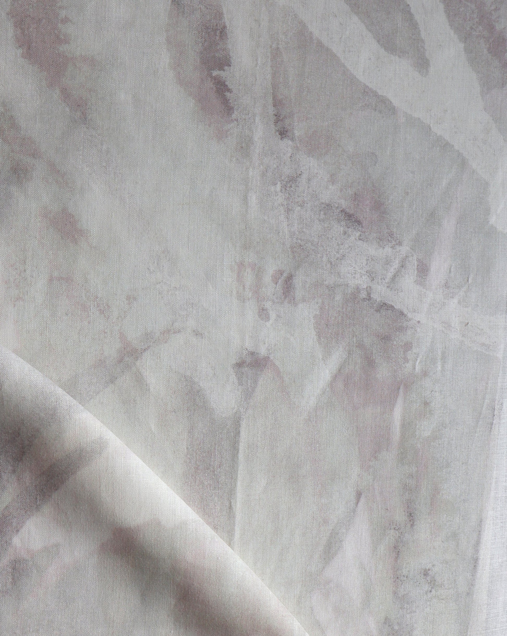 A close up of a white and pink Regalo di Dio Fabric Alba