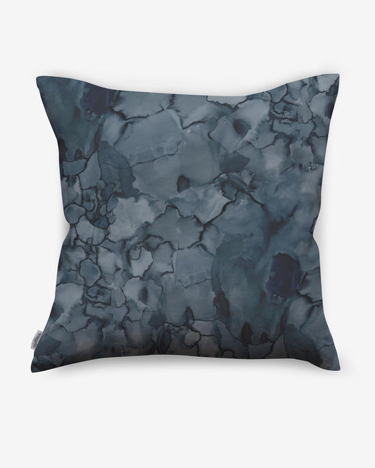 An Aquarelle Pillow from the Ocean colorway, part of the Aquarelle luxury pillow collection