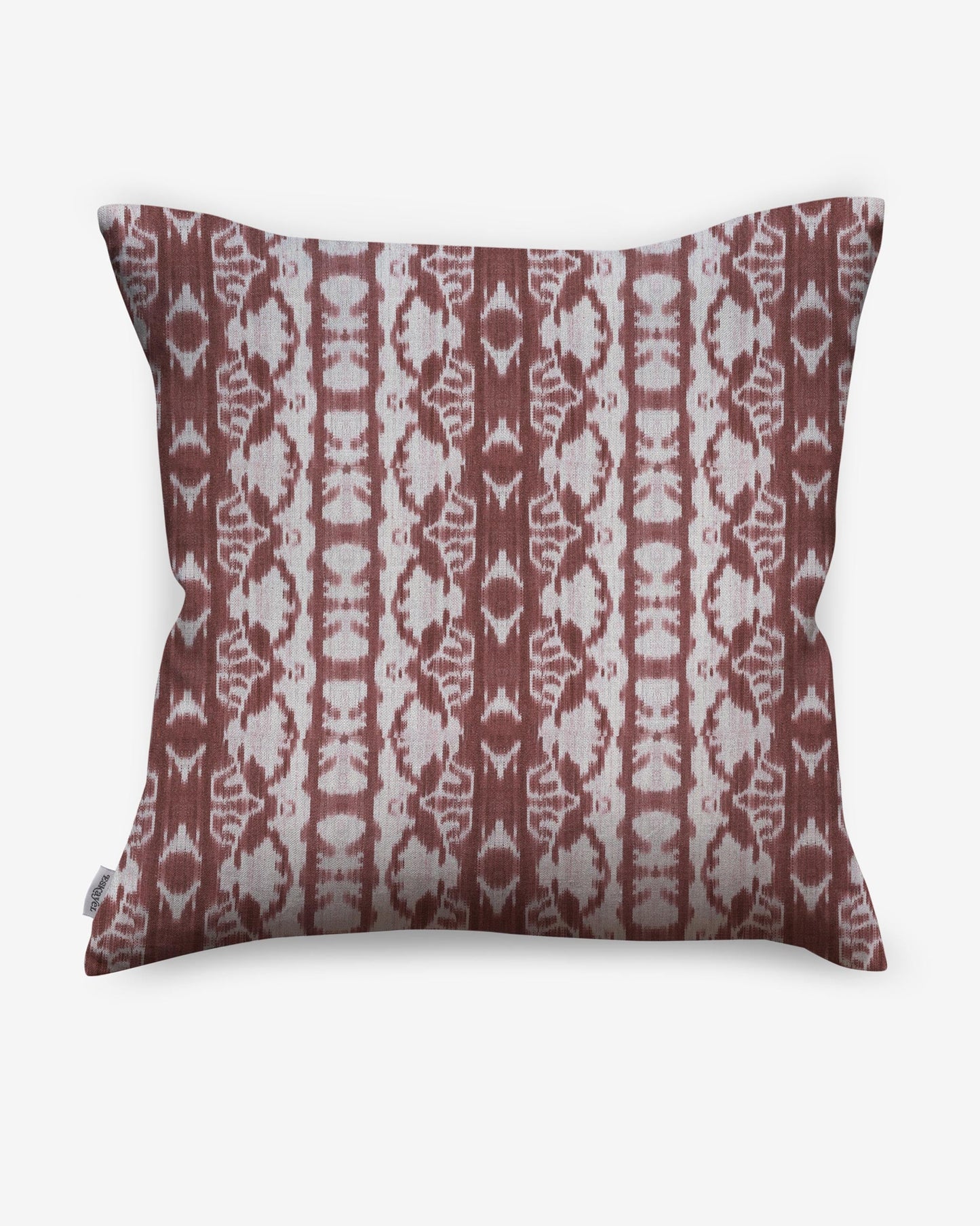 A Bali Stripe Pillow with a Bali Stripe pattern