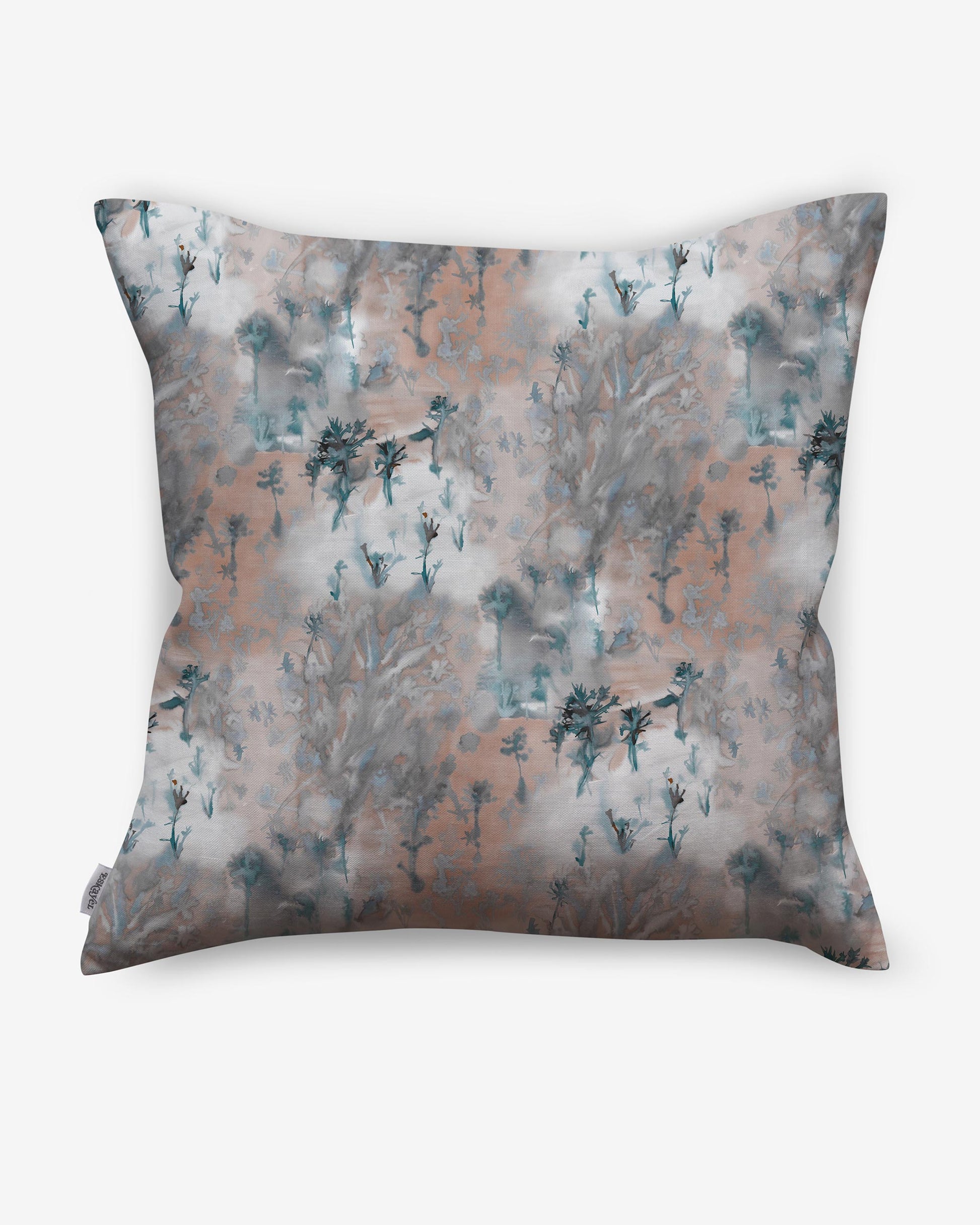 A cushion with a luxury fabric and Emvasia Pillow Isthmus pattern