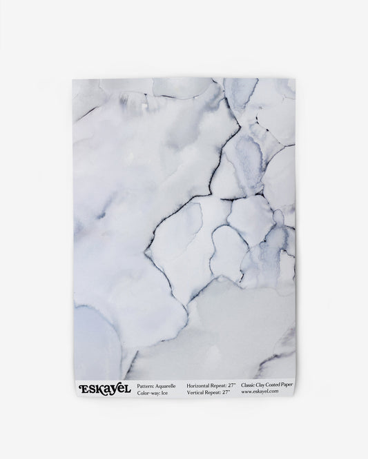 Aquarelle Wallpaper Sample||Ice