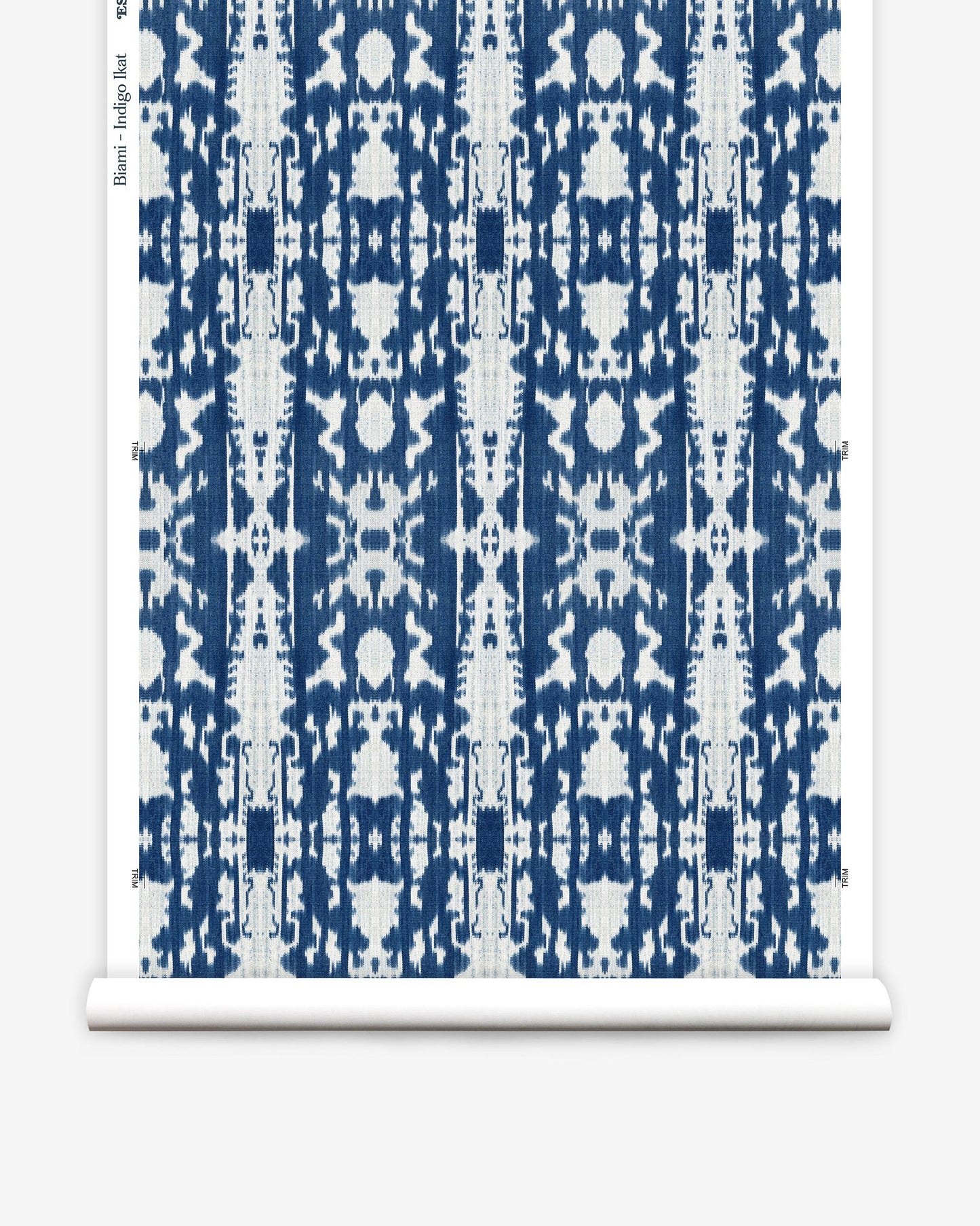 Biami Wallpaper||Indigo Ikat