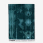 A high-end fabric with a teal and black Biami Wallpaper Night pattern on wallpaper