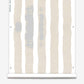 Bold Stripe Wallpaper||Sand