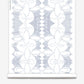 A roll of Coconut Chine Wallpaper Mist with an abstract design on it