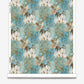 A blue and brown Emvasia Wallpaper||Morea with birds on it.