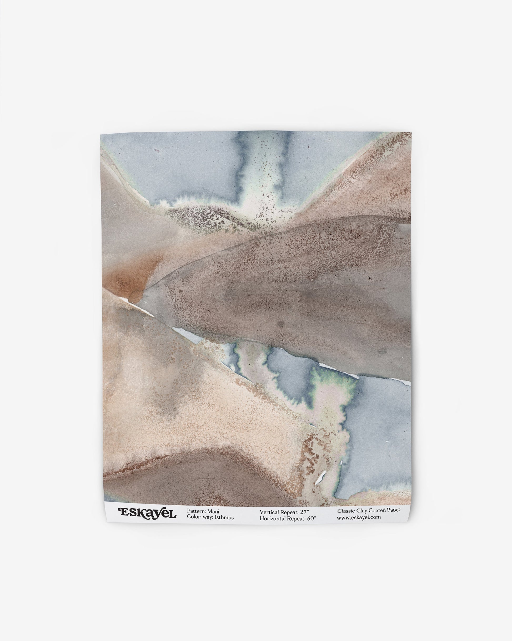 To a Mani Wallpaper Sample Isthmus, choose a wallpaper with an image of a river and sand