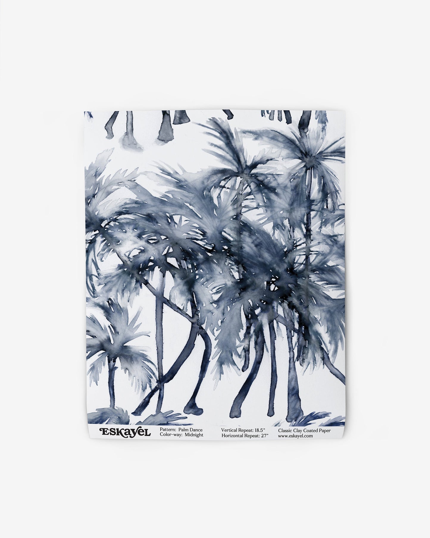 Palm Dance Wallpaper Sample||Midnight