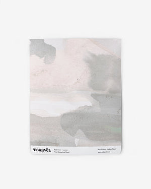 An abstract Palmeraie Wallpaper Sample Lumier on wallpaper on wallpaper
