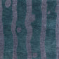 A Drippy Stripe Hand Knotted Rug Gulf with a aquatic feeling